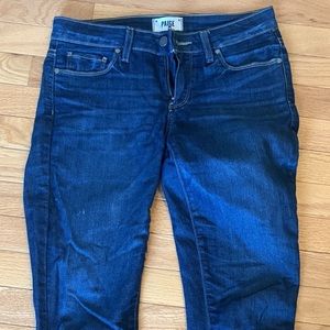 Paige Verdugo Crop Denim 27